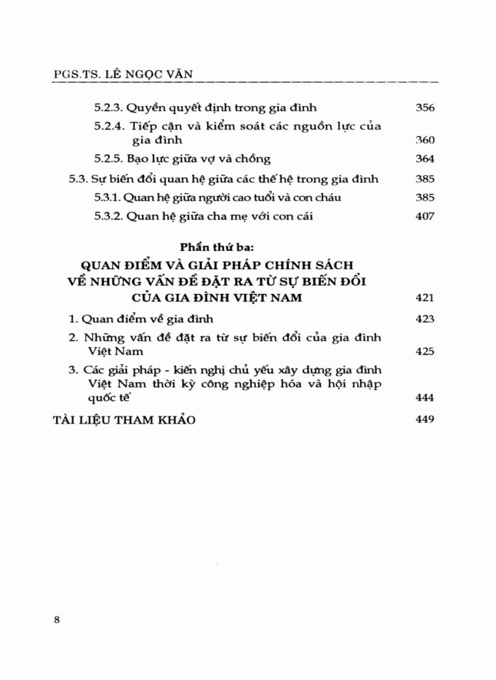 image for page Gia đình và biến đổi gia đình ở Việt Nam