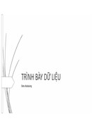 Trình bày dữ liệu