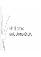 Viết đề cương & báo cáo nghiên cứu