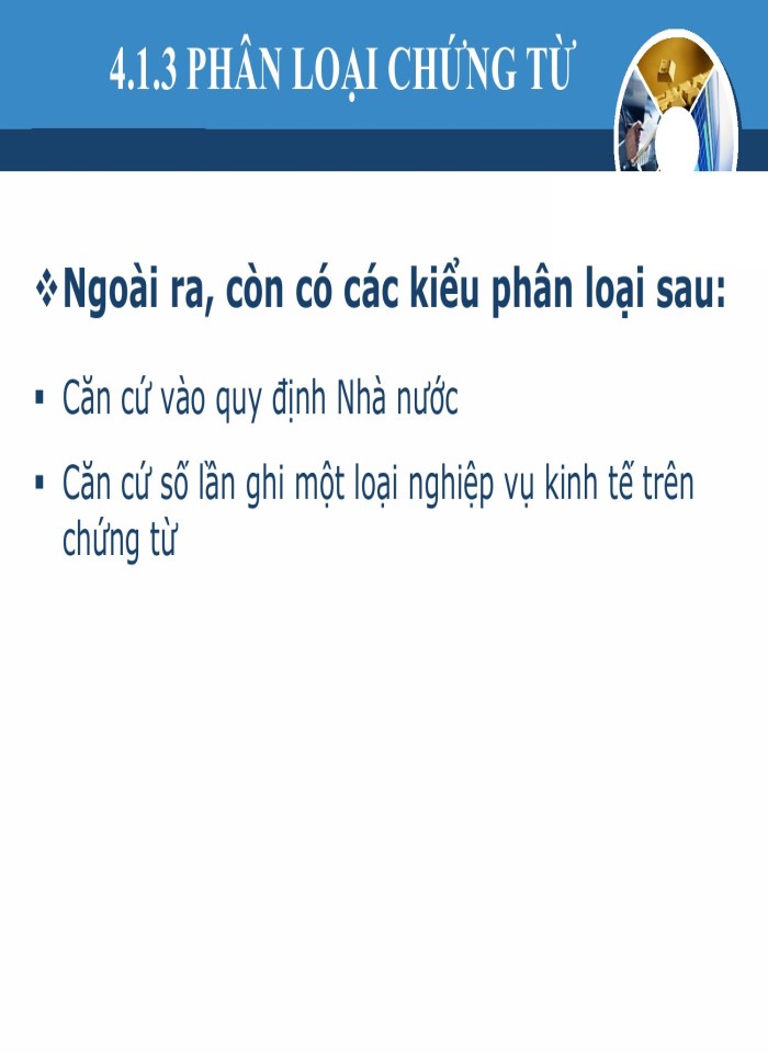 image for page Chứng từ kế toán và kiểm kê