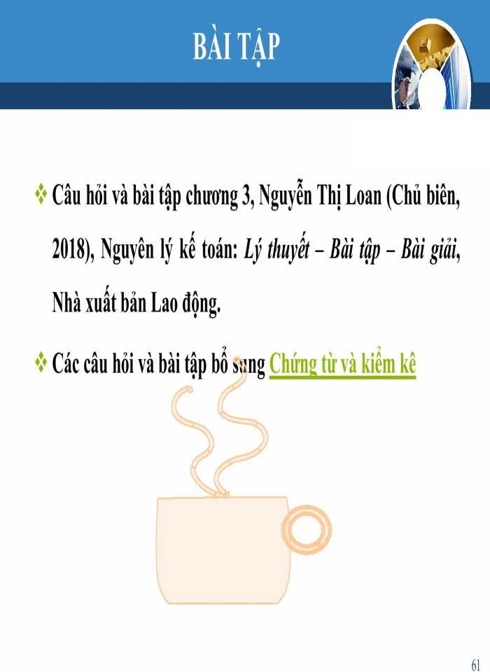 image for page Chứng từ kế toán và kiểm kê
