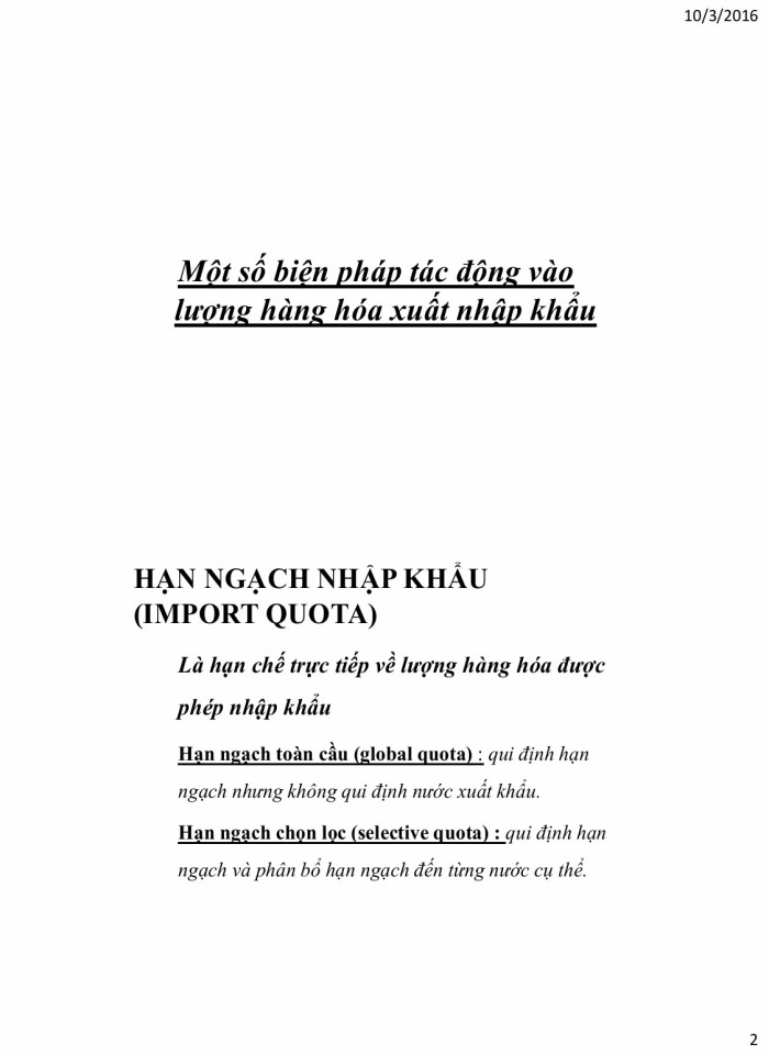 image for page Hàng rào phi thuế quan