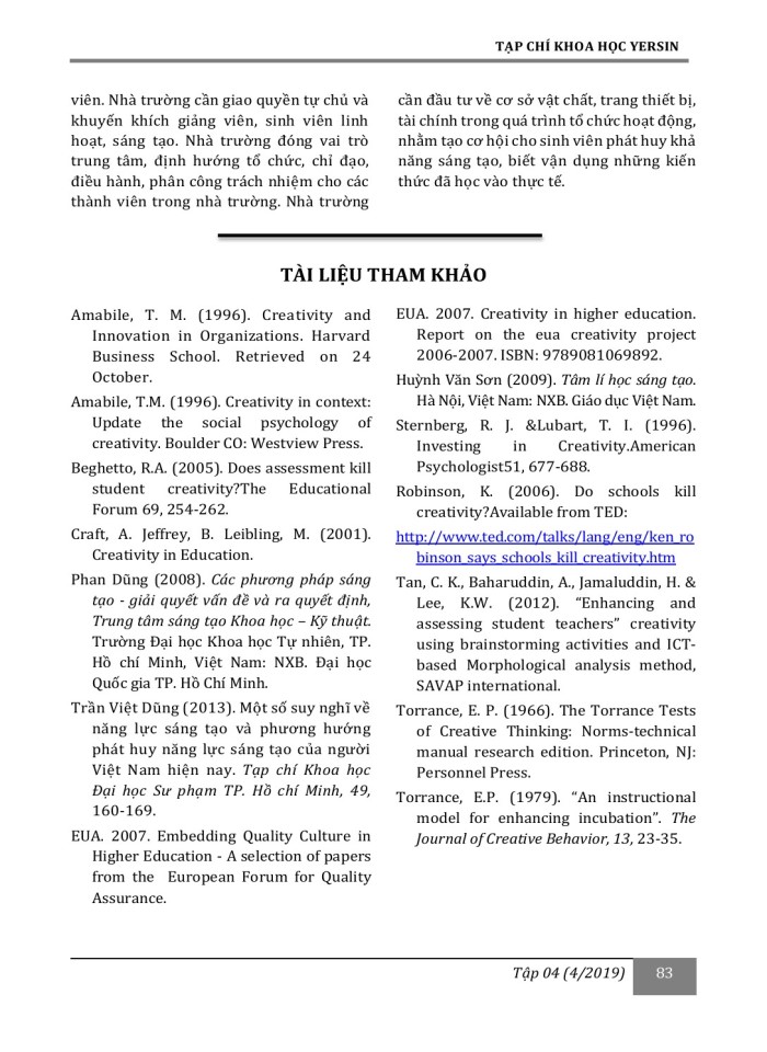 image for page Tăng cường năng lực sáng tạo của sinh viên trường đại học lao động - xã hội