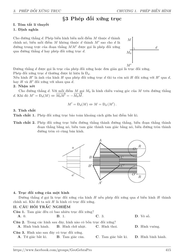 image for page Bộ trắc nghiệm toán 11