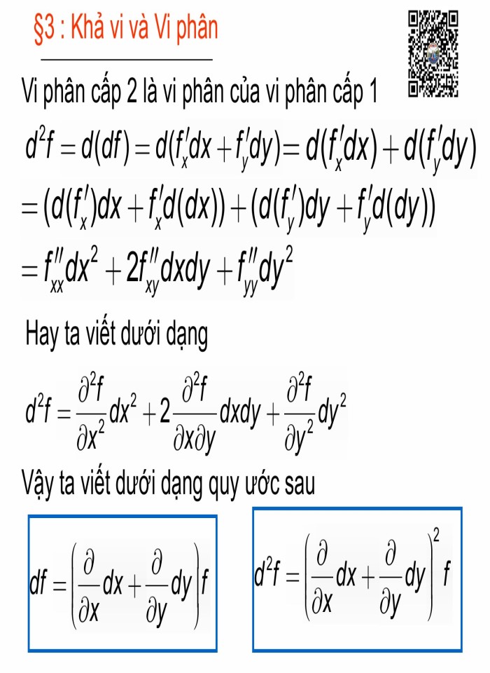 image for page Khả vi và Vi phân