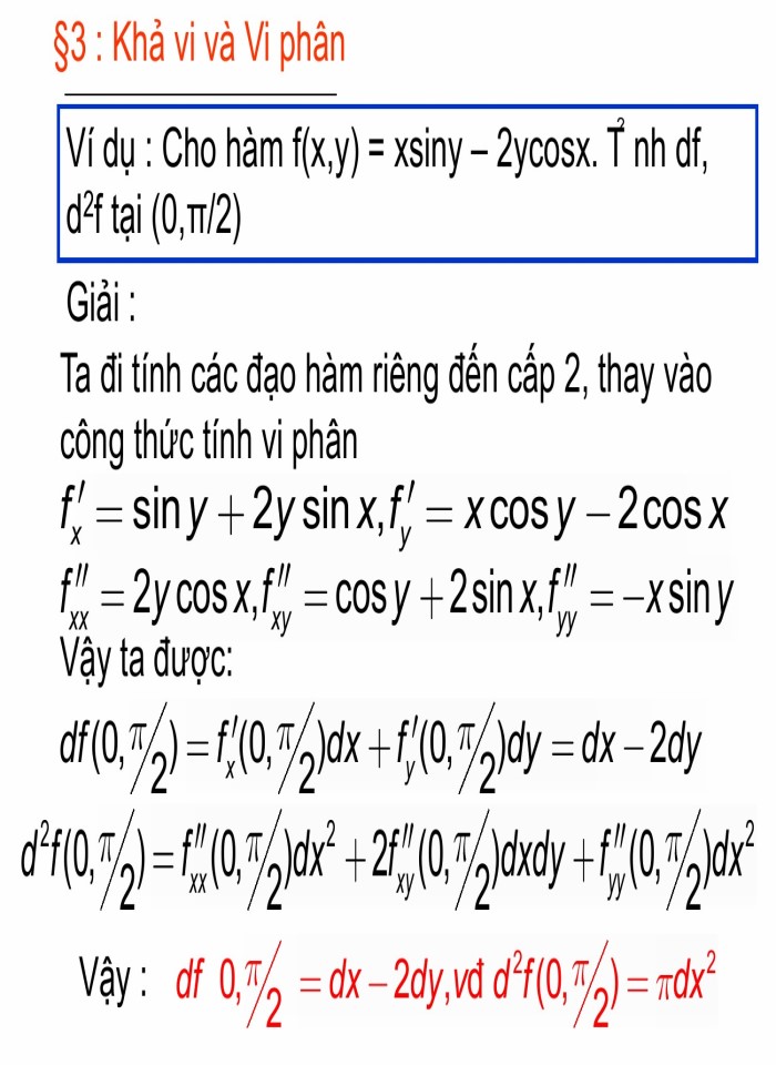 image for page Khả vi và Vi phân