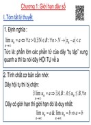Giới hạn dãy số