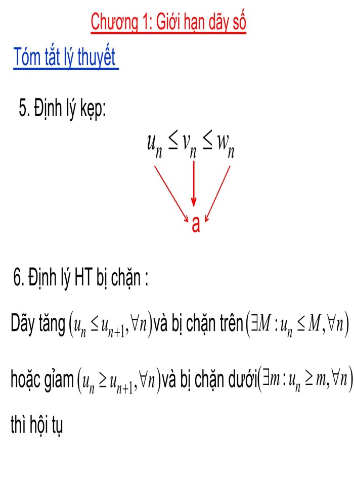 image for page Giới hạn dãy số