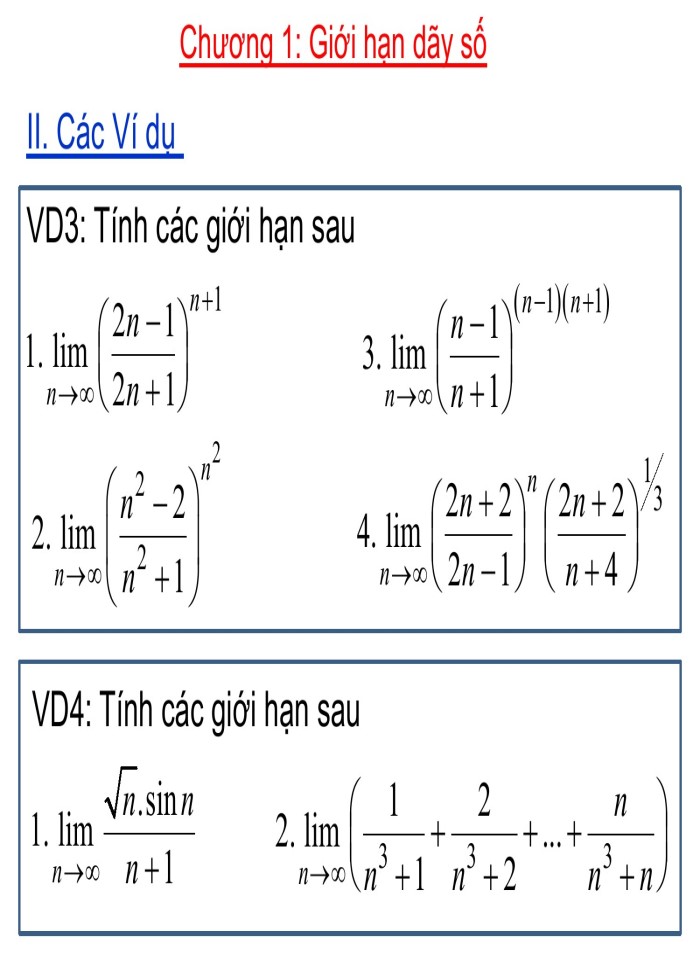 image for page Giới hạn dãy số