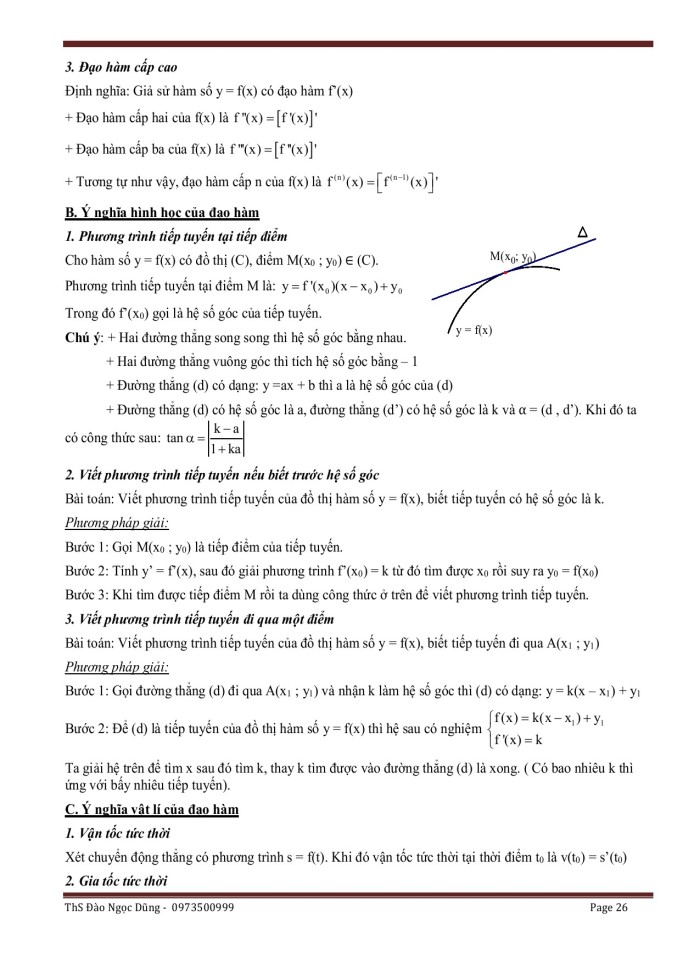 image for page Đề cương ôn tập môn toán