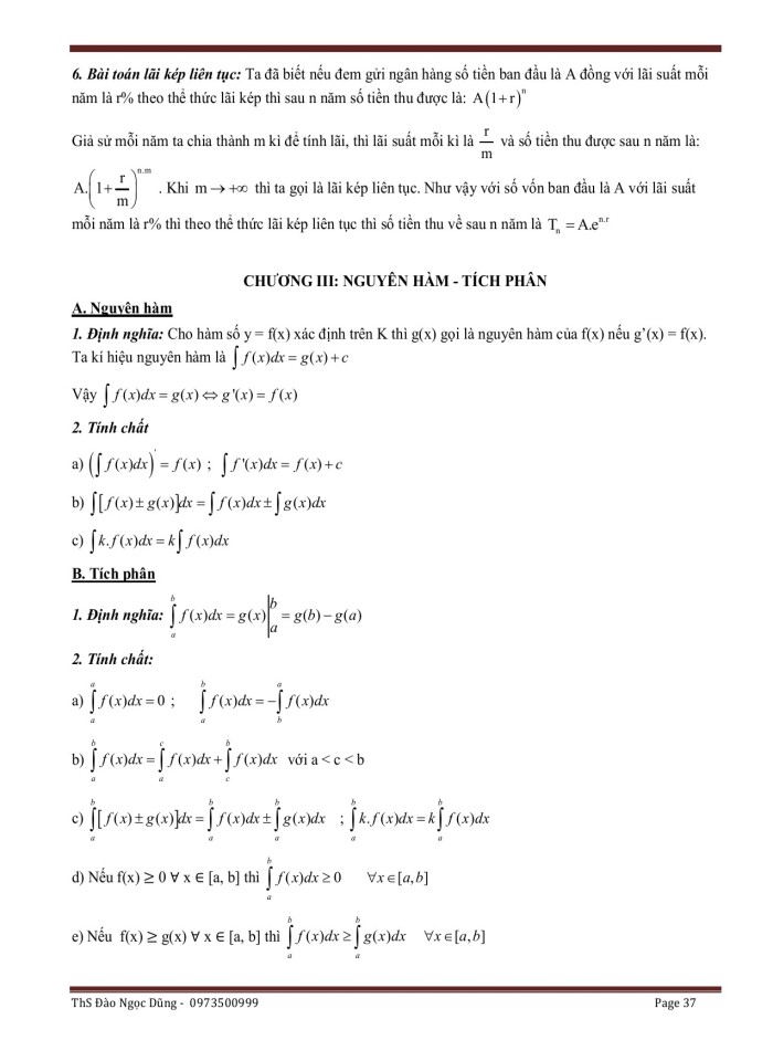 image for page Đề cương ôn tập môn toán