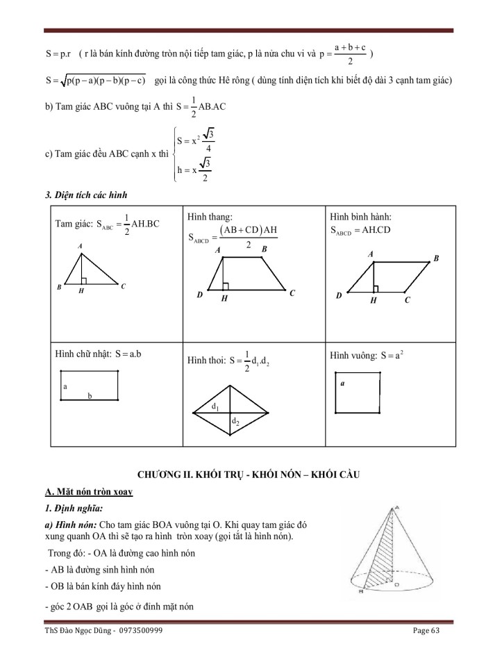 image for page Đề cương ôn tập môn toán