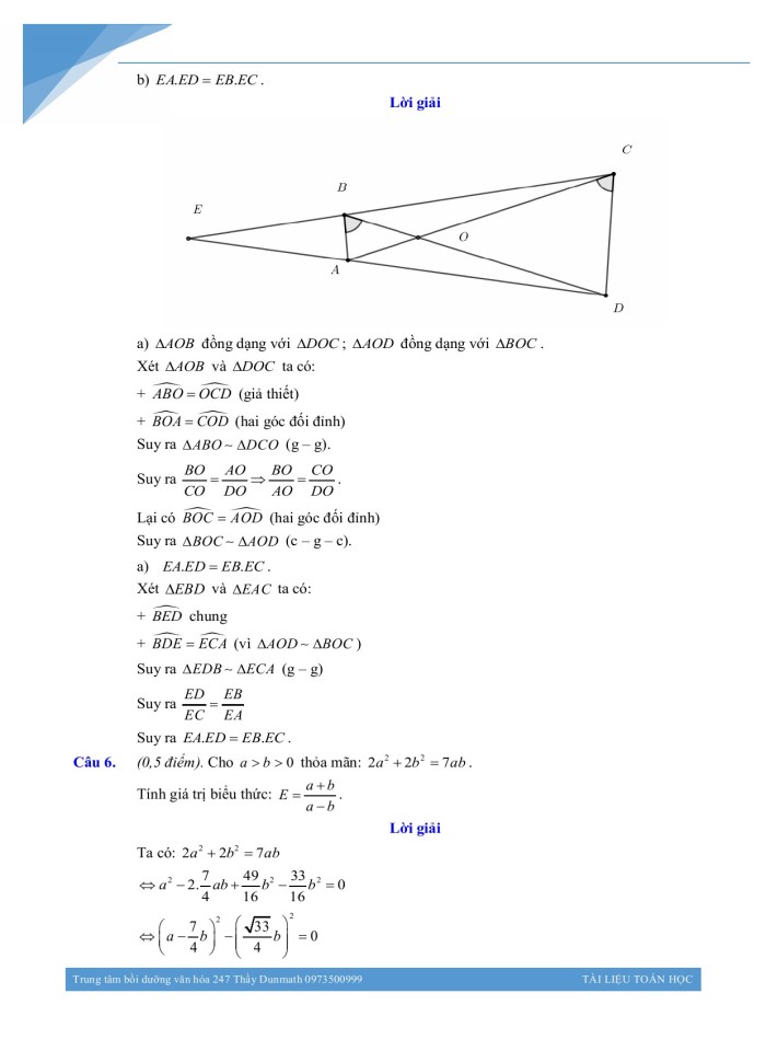 image for page Đề khảo sát toán 9