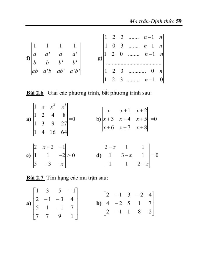 image for page Đại số tuyến tính