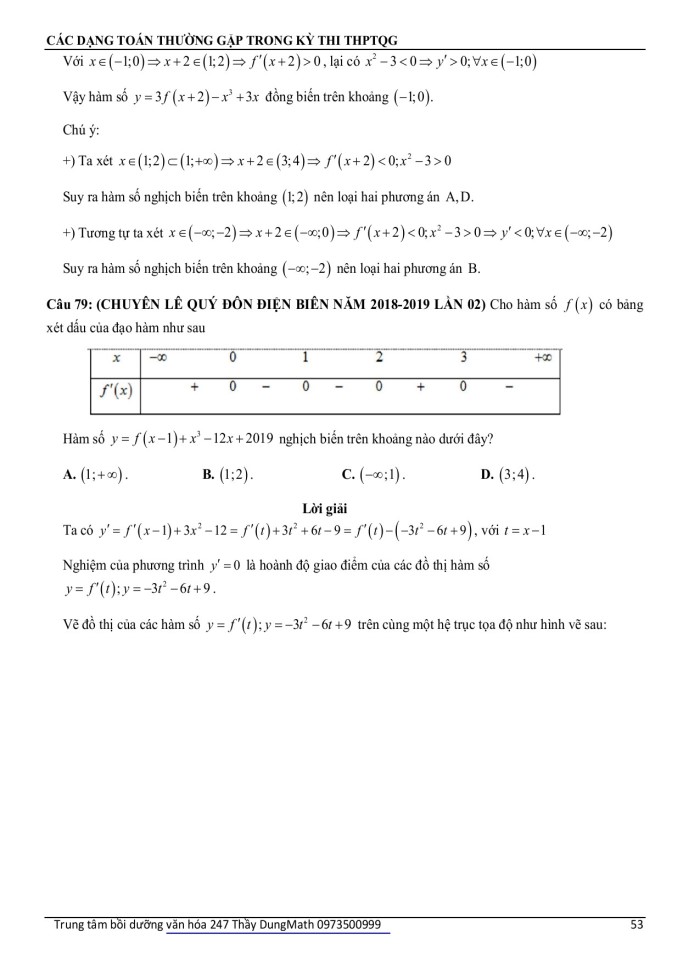 image for page Tính đơn điệu của hàm số