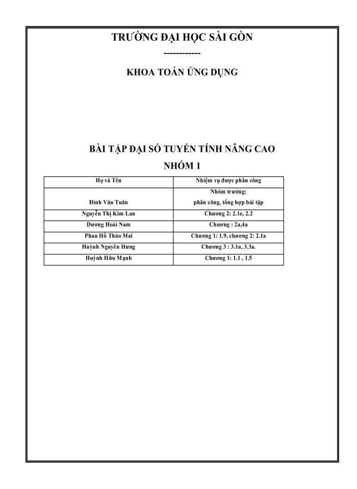 image for page Bài tập đại số tuyến tính nâng cao