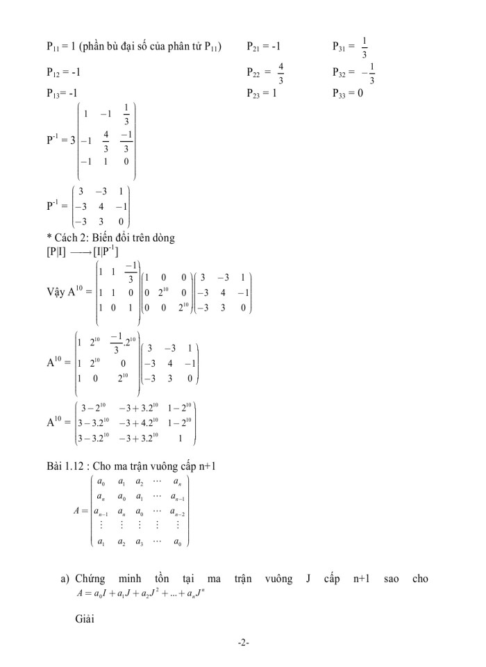 image for page Bài tập đại số tuyến tính nâng cao