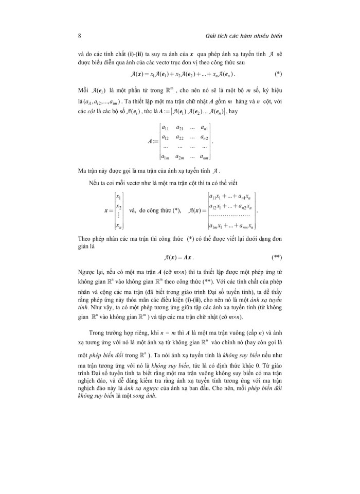 image for page Giải tích các hàm nhiều biến