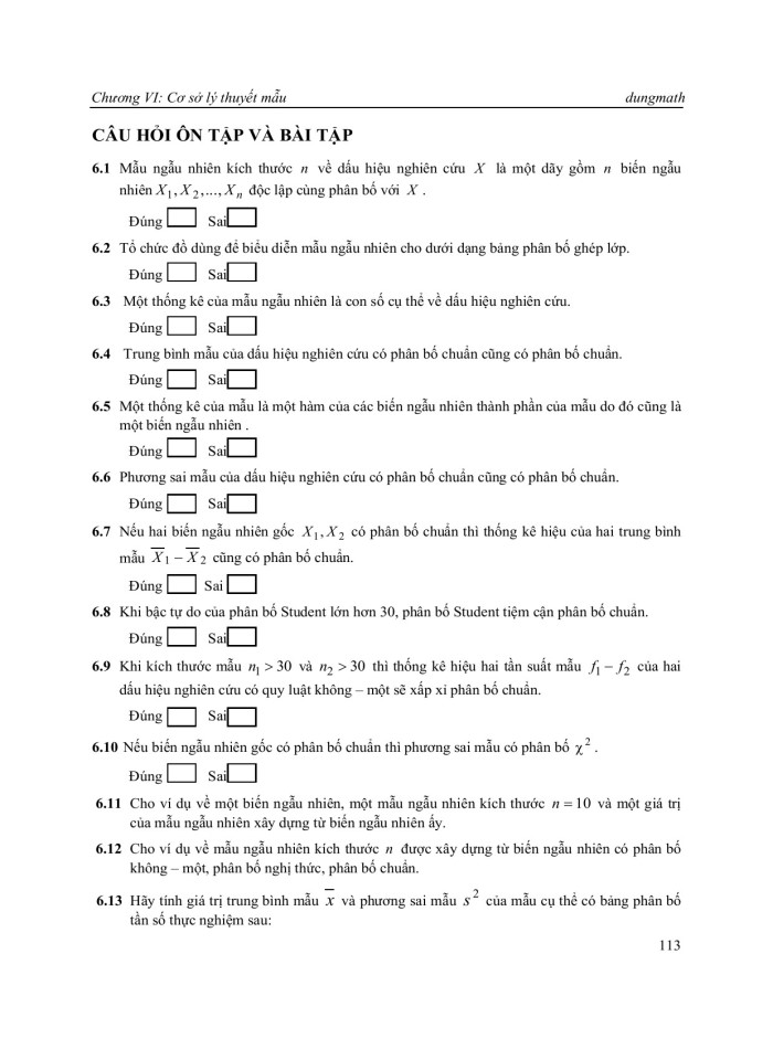 image for page Lý thuyết xác suất và thống kê toán