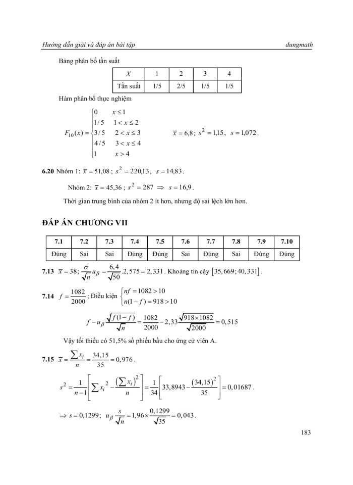 image for page Lý thuyết xác suất và thống kê toán