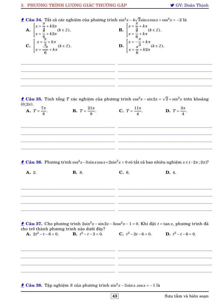 image for page Lý thuyết và trắc nghiệm toán 11