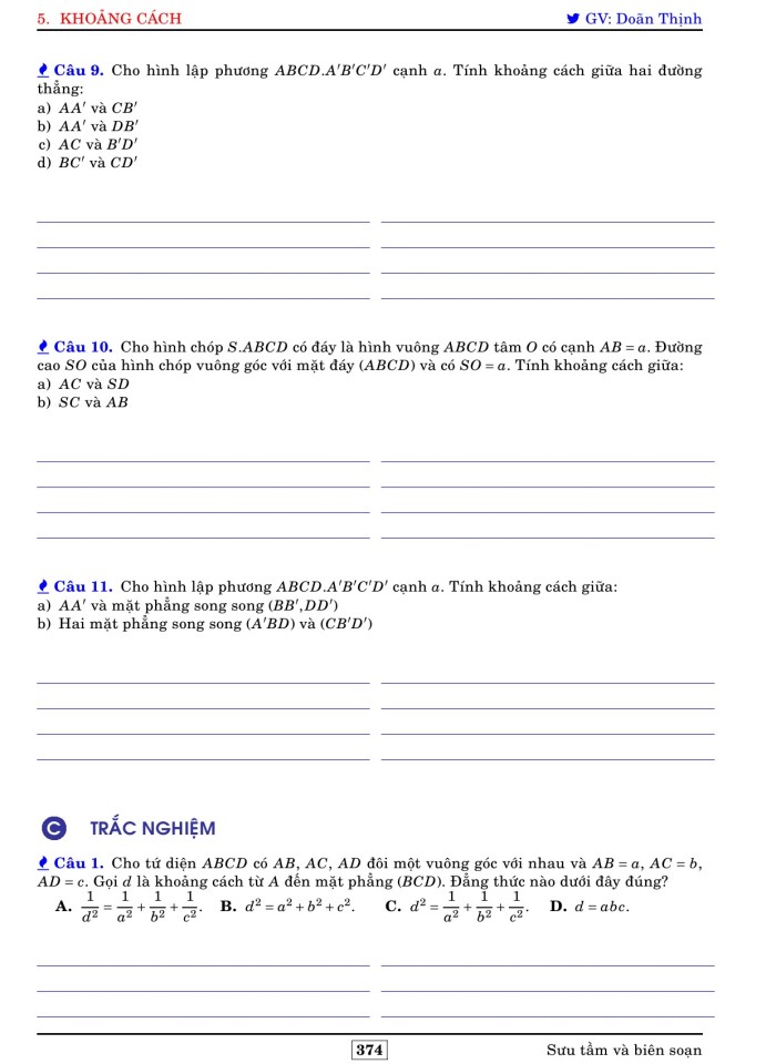 image for page Lý thuyết và trắc nghiệm toán 11