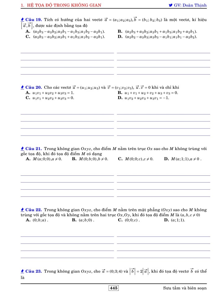 image for page Lý thuyết và trắc nghiệm toán 12