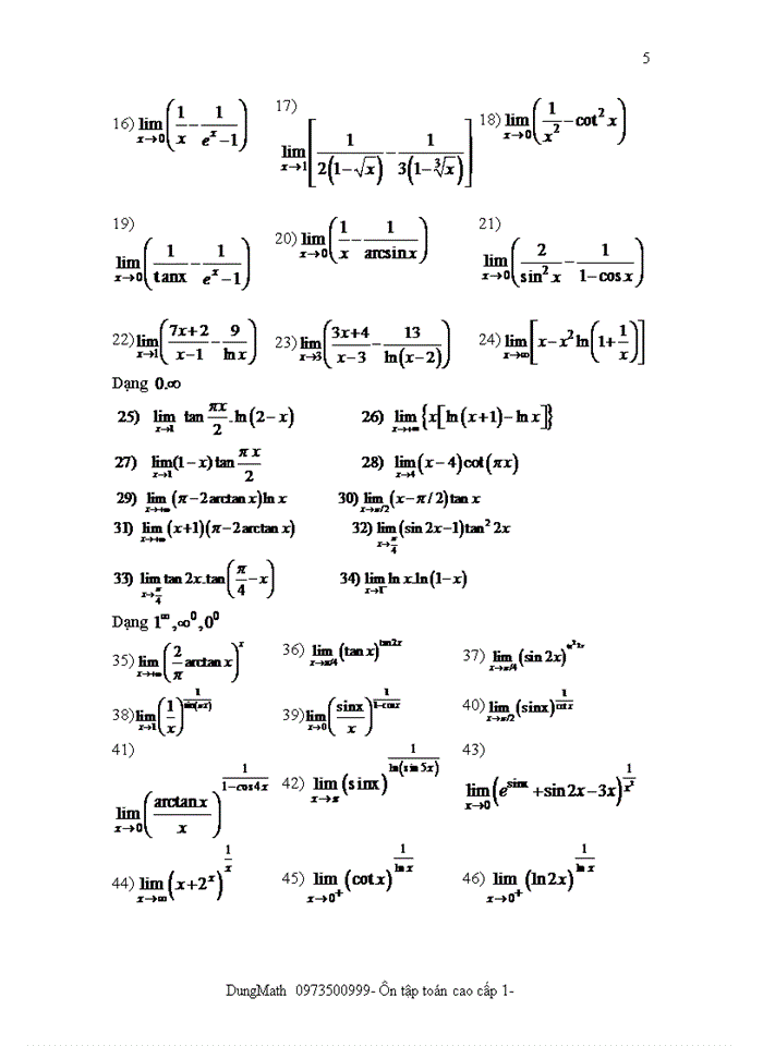 image for page Hàm số và giới hạn