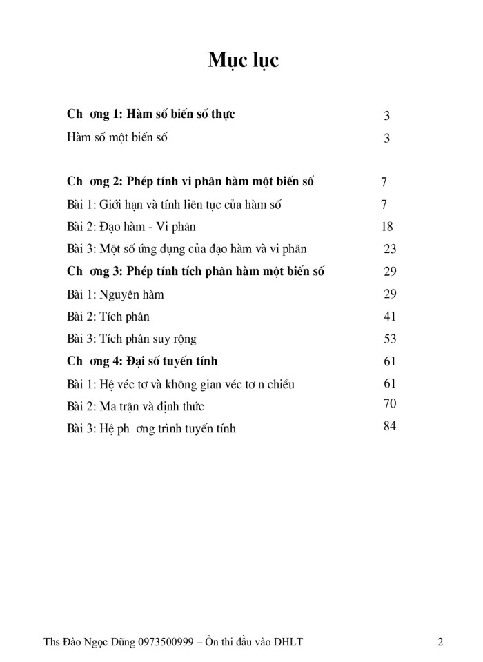 image for page Ôn thi toán cao cấp I