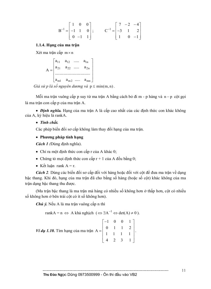 image for page Đề cương ôn thi môn toán thi đầu vào văn bằng II