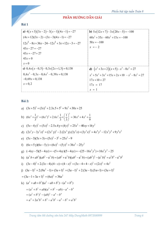 image for page Nhân đơn thức với đa thức – Nhân đa thức với đa thức Tứ giác – Hình thang