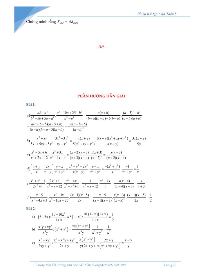 image for page Nhân đơn thức với đa thức – Nhân đa thức với đa thức Tứ giác – Hình thang