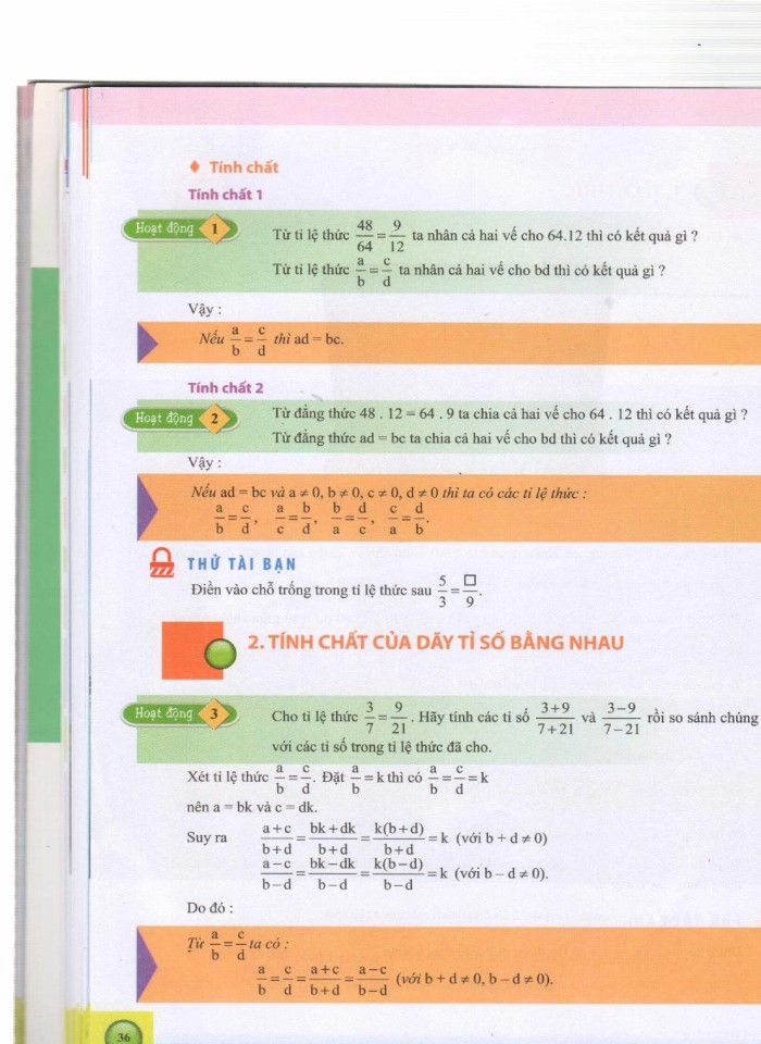 image for page Tài liệu dạy học toán 7 tập 1