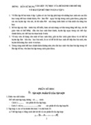 Tài liệu tự học của bé dành cho bố mẹ - toán 6