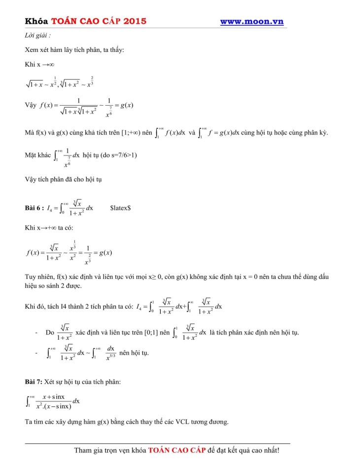 image for page Tài liệu tích phân suy rộng