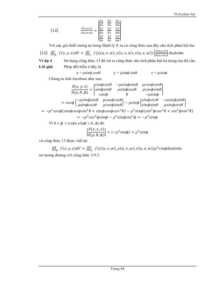 image for page Tích phân bội