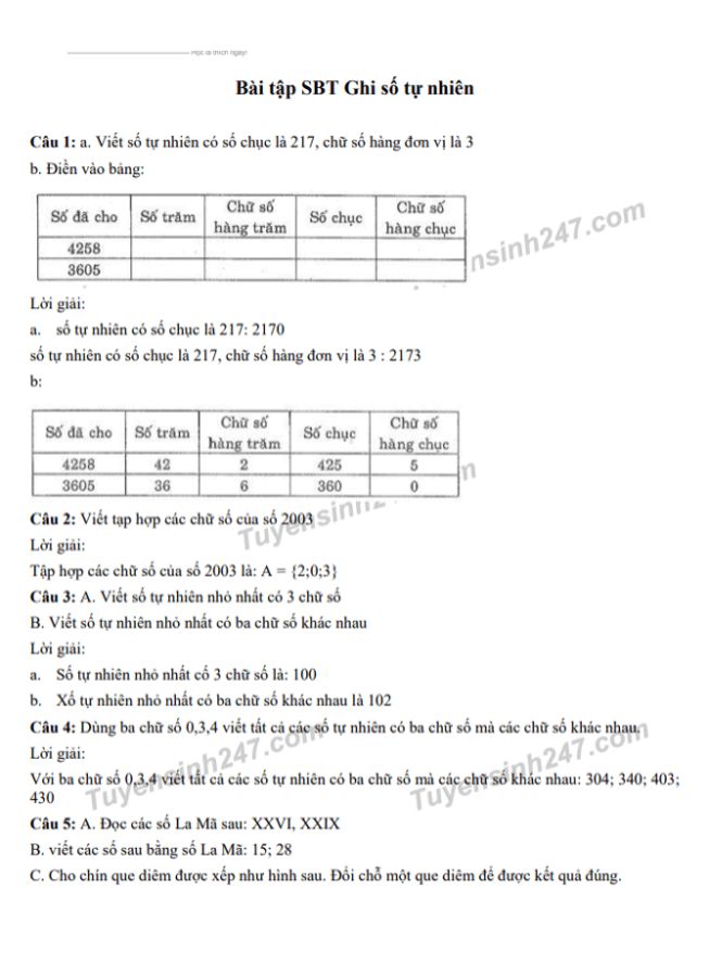 image for page Tuyển tập chuyên đề, đề cương, giáo án, bài tập môn toán 6 chọn lọc