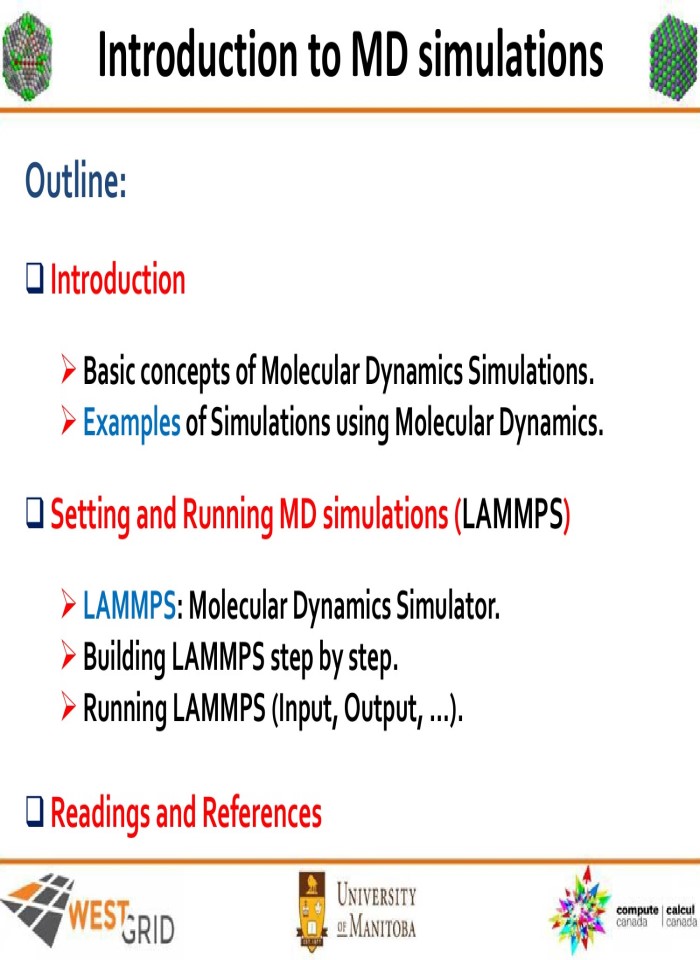 Introduction to classical molecular dynamics simulations