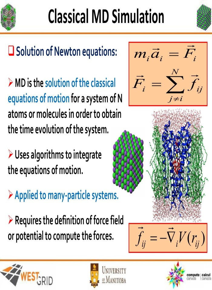 Introduction to classical molecular dynamics simulations