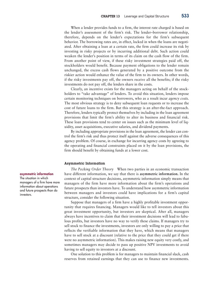 image for page 13 Leverage and capital structute