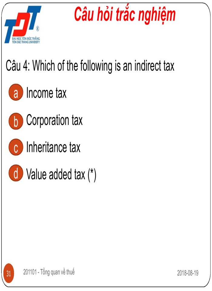 image for page Tổng quan về thuế trong doanh nghiệp