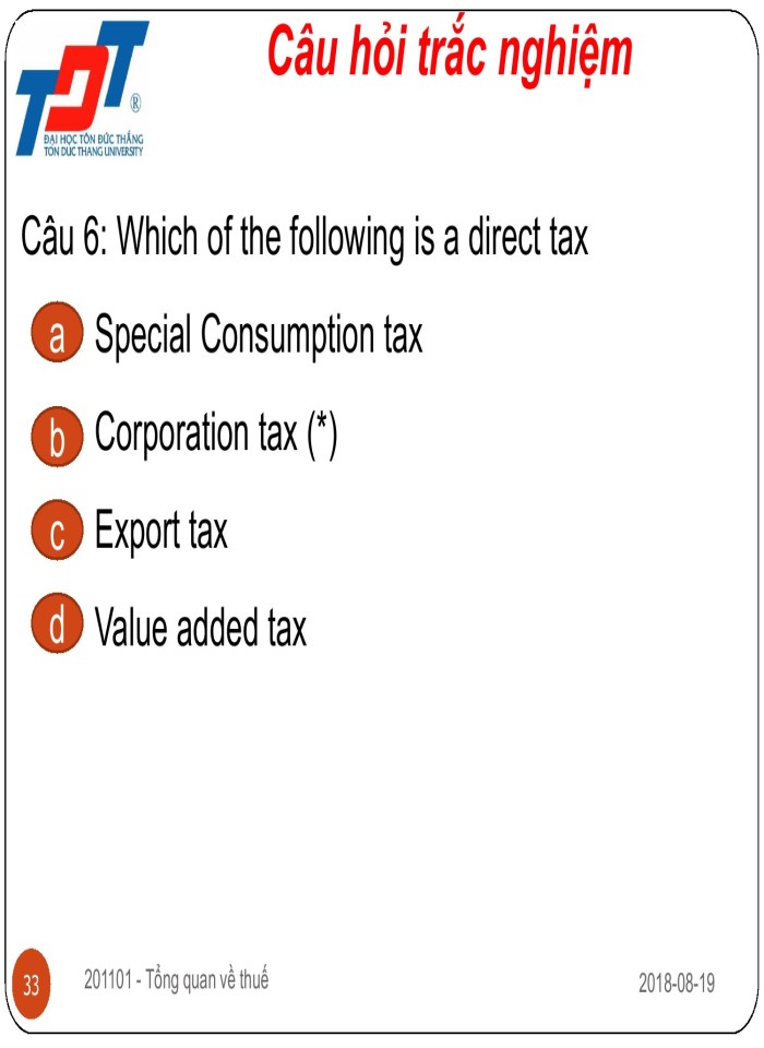 image for page Tổng quan về thuế trong doanh nghiệp