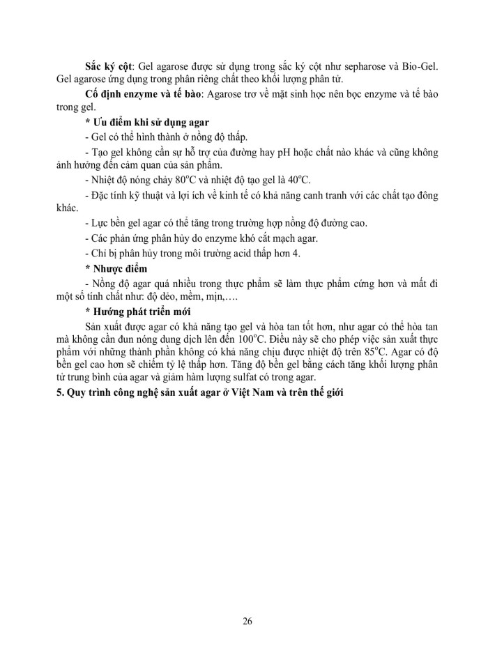 image for page Agar-agar nguồn gốc, cấu trúc tính chất lưu biến và ứng dụng