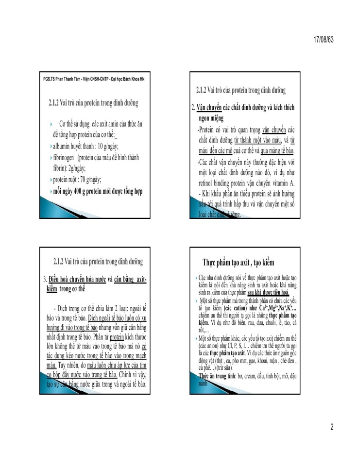 image for page Các chất dinh dưỡng và vai trò của chúng trong dinh dưỡng