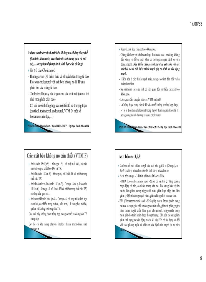 image for page Các chất dinh dưỡng và vai trò của chúng trong dinh dưỡng