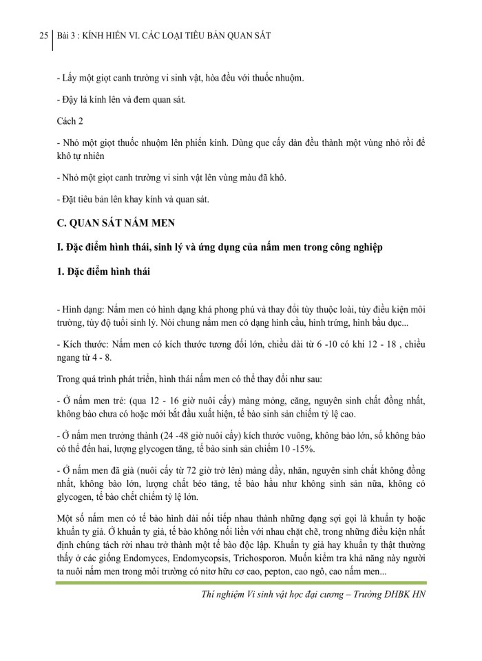 image for page Môi trường dinh dưỡng – các phương pháp gieo cấy vi sinh vật