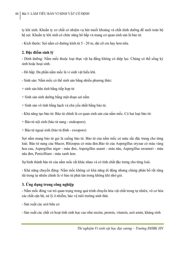 image for page Môi trường dinh dưỡng – các phương pháp gieo cấy vi sinh vật