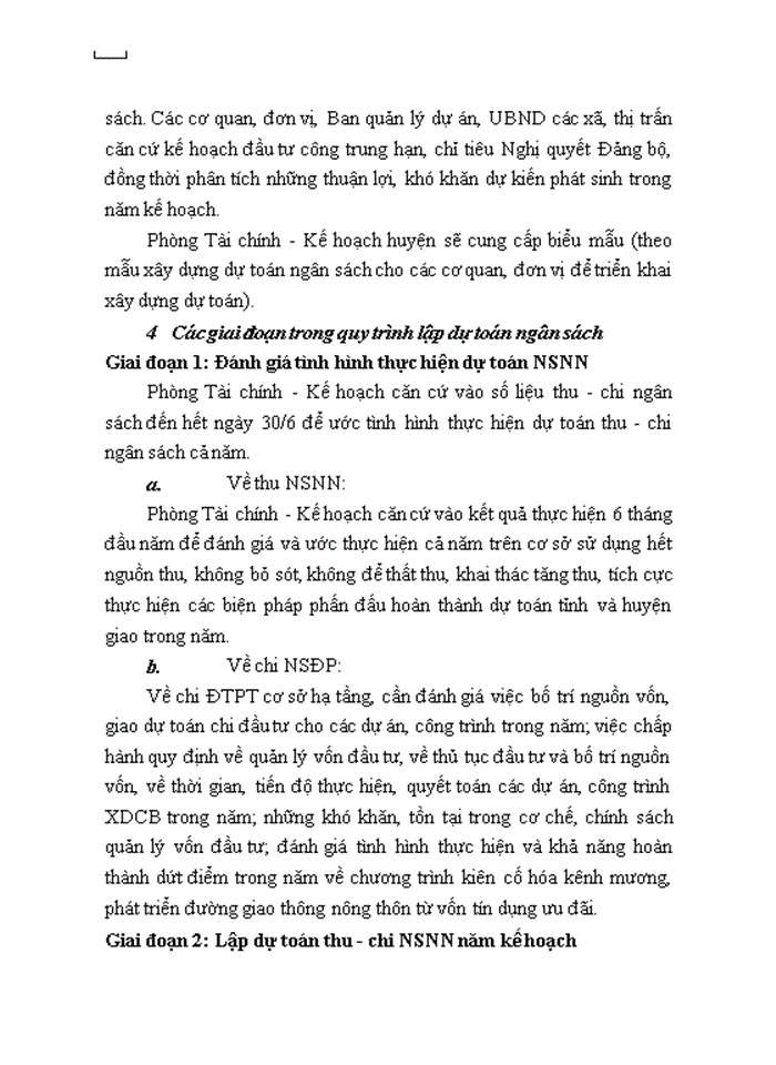 image for page Hoàn hiện công tác lập dự toán ngân sách huyện tại phòng tài chính – kế hoạch huyện Đak Đoa tỉnh Gia Lai