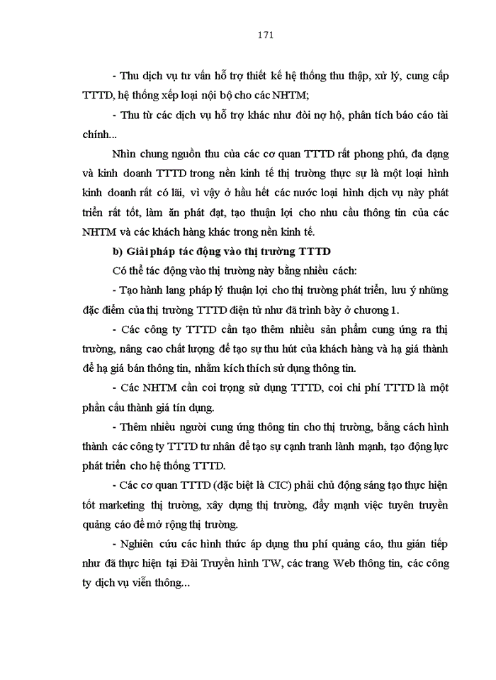 image for page Giải pháp phát triển hệ thống thông tin tín dụng trong hệ thống ngân hàng VN hiện nay