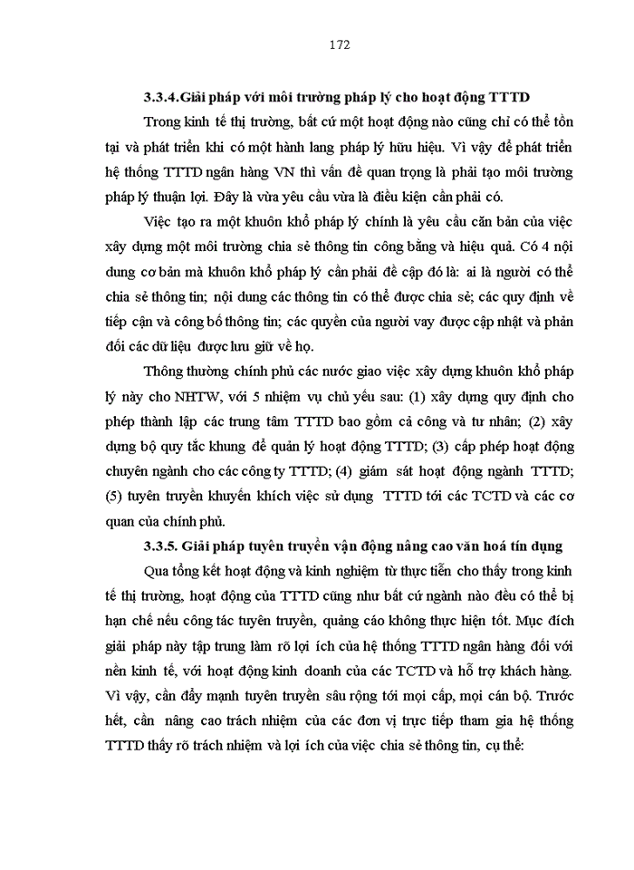 image for page Giải pháp phát triển hệ thống thông tin tín dụng trong hệ thống ngân hàng VN hiện nay
